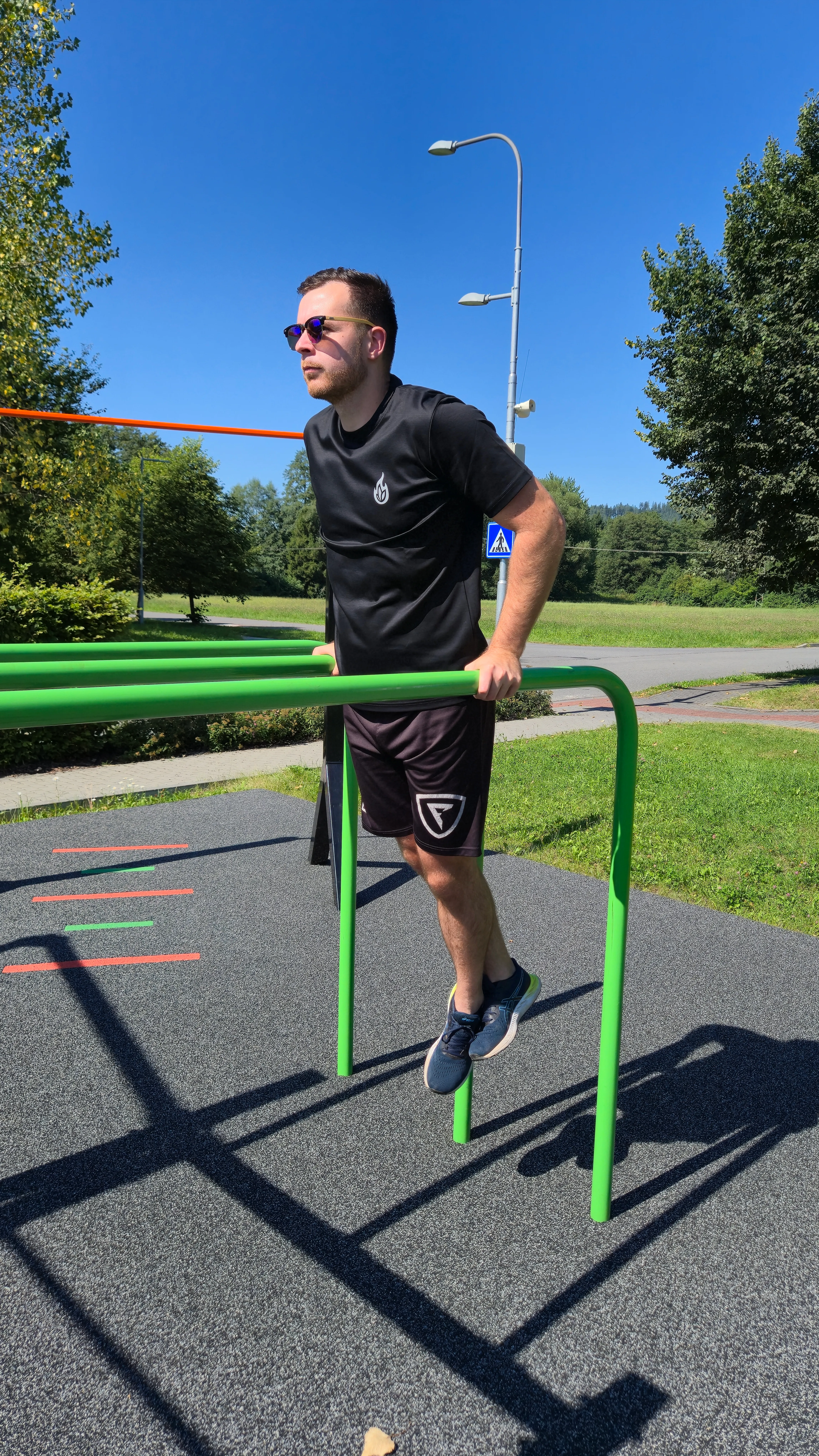 RAWPACE tričko - reálný zákazník při tréninku