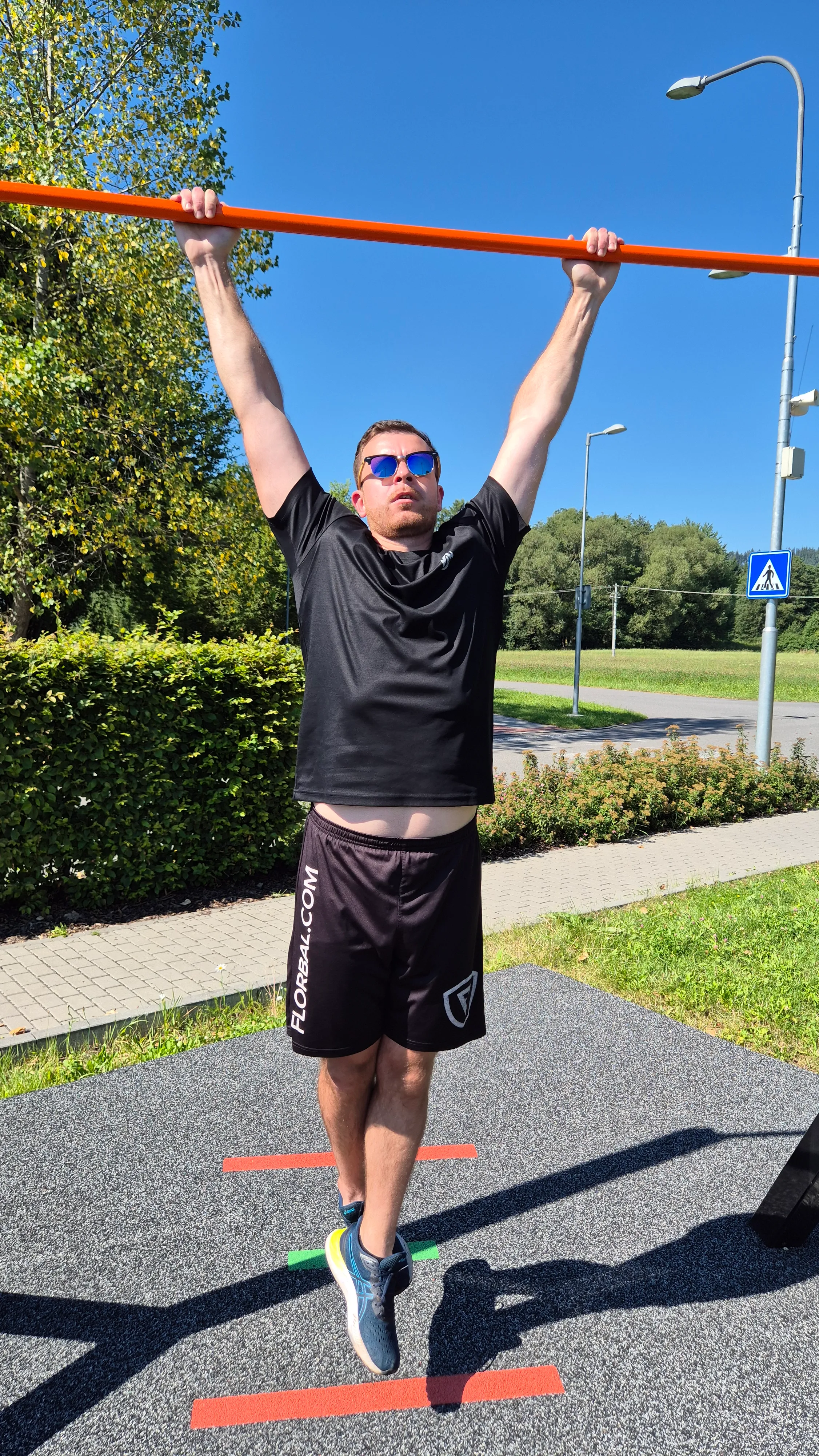RAWPACE tričko - reálný zákazník při tréninku